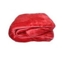 Fleece Microfiber Throw Blanket - 150 X 180CM - Strawberry Red