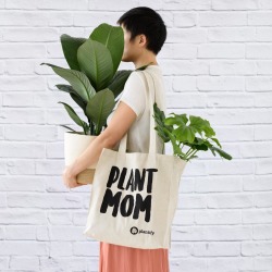 Plant Mom - Hemp Tote Bag