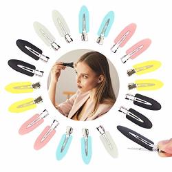Vcostore 10 Pcs Creaseless Hair Clips For Women Girls Hair Styling Bang Clips For Women Hairstyle Makeup Application With 5 Colors