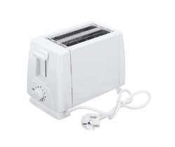 White 2 Slice Electronic Toaster