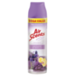 Air Scents Lavender & Vanilla Scented Aerosol Air Freshener 500ML