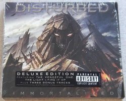 Disturbed Immortalized Import Deluxe Edition Digipack