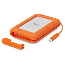 LaCie Rugged MINI 4TB Orange External Hard Drive LAC9000633