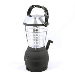 Reduced For You- Led Lantern - Hand Crank Solar Charge Usb Charge Car Charge 3 X Aa Battery