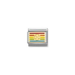 Composable Link Rainbow Flag Four-leaf Clover