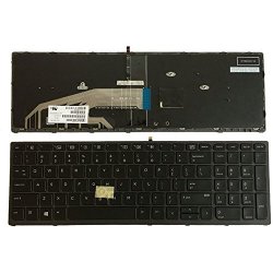New English Laptop Replacement Keyboard For Hp Zbook 15 G3 17 G3 848311-001 Us Layout With Backlight