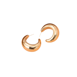 Gold Minimalist Hoop Earrings