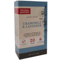 Khoisan Gourmet Rooibos Chamomile & Lavender Tea 50G