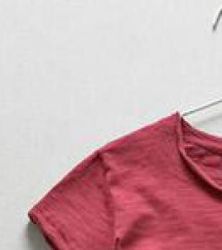 2-10 Years Cotton Fiber Short Sleeve T-shirt Boys - Red 8