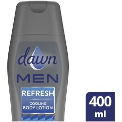 Dawn Men Cooling Body Lotion Refresh For All Skin Types 400ML