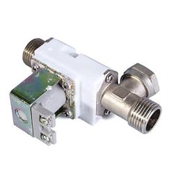 12V 0.5 Inch Electric Solenoid Valve For Liquid Air Gas White ..