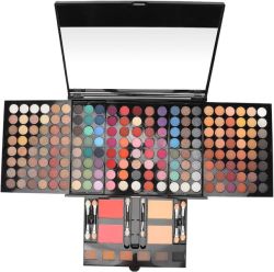 194 Color Makeup Kit With 6 Make Up Brushes