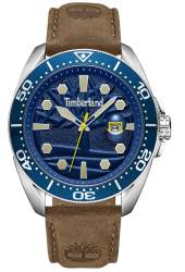 Timberland Gents Carrigan Blue Dial 3 Hands Date Watch