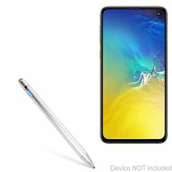 Samsung Galaxy S10E Stylus Pen Boxwave Accupoint Active Stylus Electronic Stylus With Ultra Fine Tip For Samsung Galaxy S10E - Metallic Silver