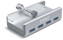 Orico 4 Port USB3.0 Clip-on USB Hub 4X USB3.0| Aluminium