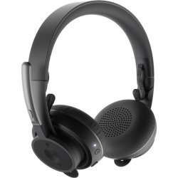 Logitech 981-000854 Zone Wireless Bluetooth Headset in Black