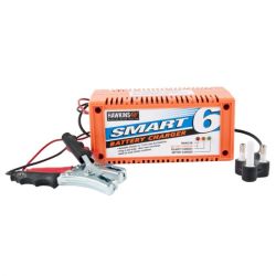 Hawkins - Smart 6 - Automatic Battery Charger - Power Tools & Machinery - Orange