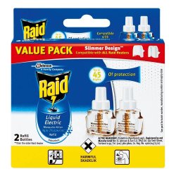 Raid Liquid Electric Mosquito Killer Refills 2X33ML