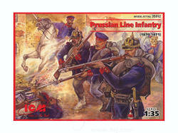 Icm 35012 Prussian Line Infantry 1870-1871 French-prussian War