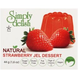 Simply Delish Natural Jellies Strawberry 20G