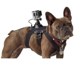 Dog Chest-back Harness Camera Strap Mount For Gopro Hero 4 3+ 3 2 1