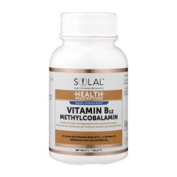 Solal Health Prescriptions Vitamin B12 60 Tablets