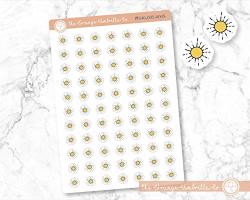 Sun Weather Icon Planner Stickers Micro Weather Stickers Hobo Weather Hobonichi Or Pp Weeks Weather Tracking I-077 946-002-000S-WH