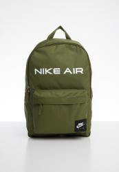 Nike Air Heritage Backpack - Medium Olive black white