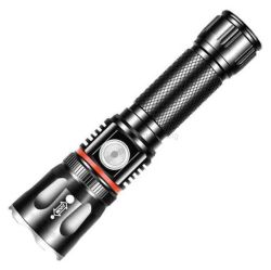 USB Rechargeable Flashlight Torch Tactical Flashlight