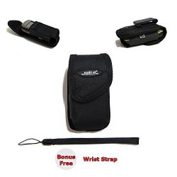 Magellan Clip Carrying Travel Case For Handheld Gps Garmin Etrex 10 20X 30X Etrex Touch 25 35 35T + Bonus Free Wrist Strap - Mgcc