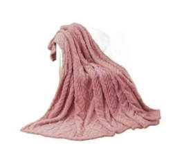 Warm Throw Fleece Soft Blankets Double