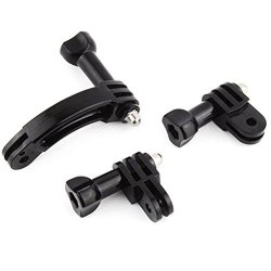 Williamcr Universal Rotary Extension Arm Mount Set For Gopro Hero 6 5 4 3 3+ 2 1 Gopro Accessories Kit Extension Arm Adapter Pivot Arm Thumbscrew