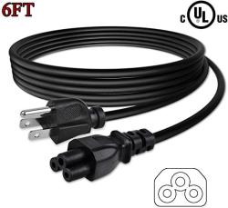 Ablegrid 6FT Ul Listed Ac Charger Cable For Epson Workforce Pro WF-3720 C11CF24201 Printer Power Cord