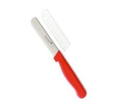 Ava Sandwich Spreader With Serrated Blade 10CM - Red
