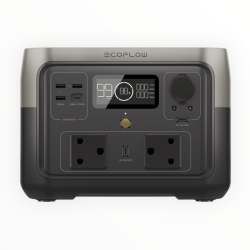 Ecoflow River 2 Max Portable Power Station 512WH Battery 500W Output 220W Solar Charger - Sa Socket