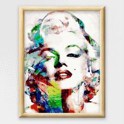 Adult Paint By Numbers With Frame - Just Marilyn