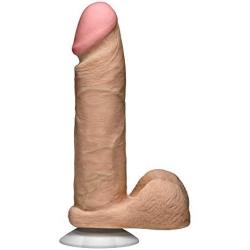 Doc Johnson The Realistic Cock With Removable Suction Cup - Ultraskyn - 8 Inch - F-machine And Harness Compatible Dildo - Vanilla