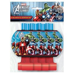 Marvel's Avengers Party Blowouts 8 Per Package
