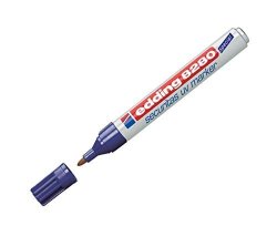 Edding 8280 Security Uv Marker - Professional Quality Pack Of 4