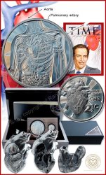 Brand New 2017 Silver Combo 50TH Anniversary Of The Heart Transplant Set