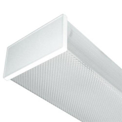 4 foot single fluorescent light fixture