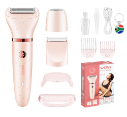 3 In 1 Professional Electric Lady Shaver Trimmer Grooming Set & Key Ring