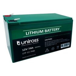Uniross Lithium Ion 12V7AH Gate Motor