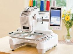 New Brother Pr 655c Embroidery Machine With Pe 10 Digitizing Software