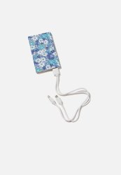Printed Charge It-ditsy Cornflower