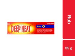 Deep Heat Rub 35G - Pack Of 6