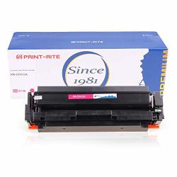 Print-rite Toner Cartridge For Hp 410A CF413A Magenta 2300 Page Yield For Hp Laserjet Pro Mfp M477FNW M452DN M477FDW M452DW M477FDN M477 M452 M452NW