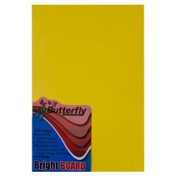 No Brand A4 Bright Yellow P board