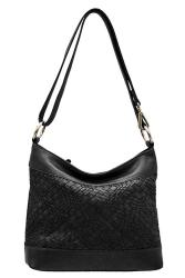 Ili Leather 6874 Hand Woven Handbag
