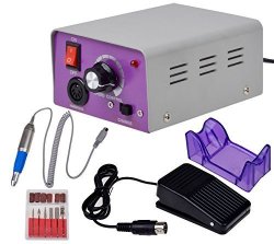 Marketworldcup - Professional Electric Nail File Acrylic Manicure Drill Sand Machine Kit 110V
